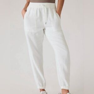 Athleta Retreat Linen Joggers